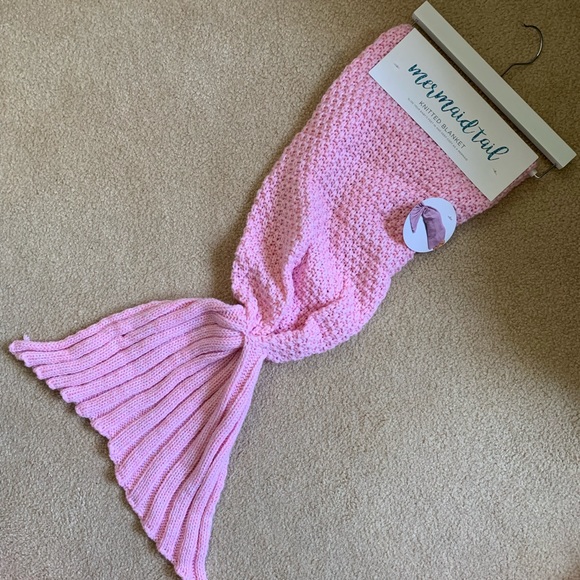 baby mermaid tail blanket